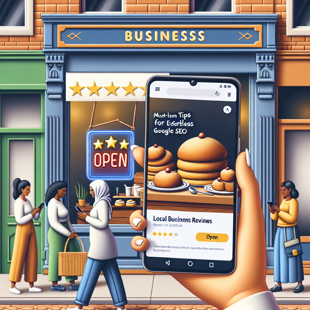 Illustration of Local Business Reviews: Must-Have Tips for Effortless Google SEO