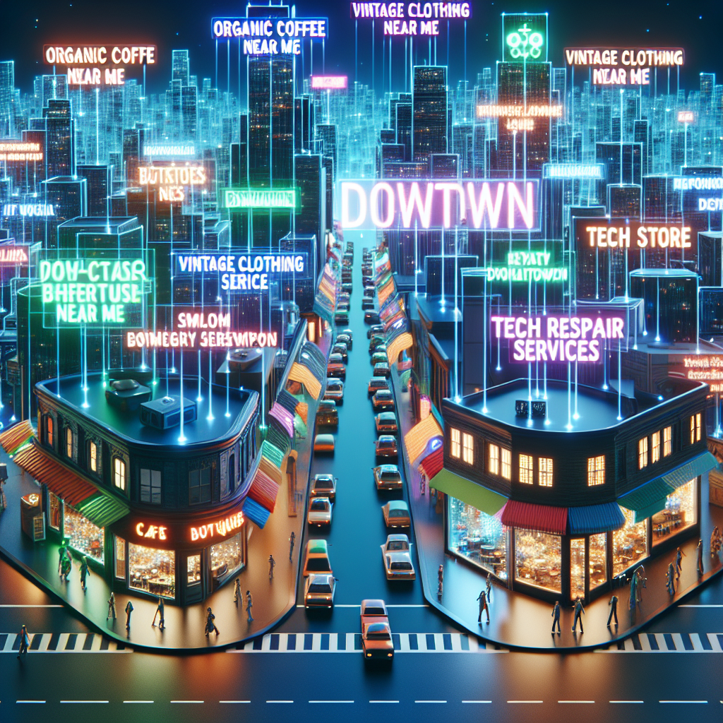 Illustration of Local Keyword Research: Essential City-Specific Keywords for Small Business Growth