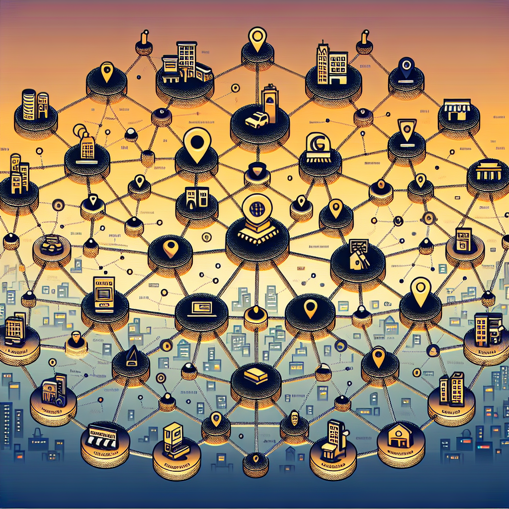 Illustration of Local Link Building Strategies: Must-Have, Effective Local Backlinks