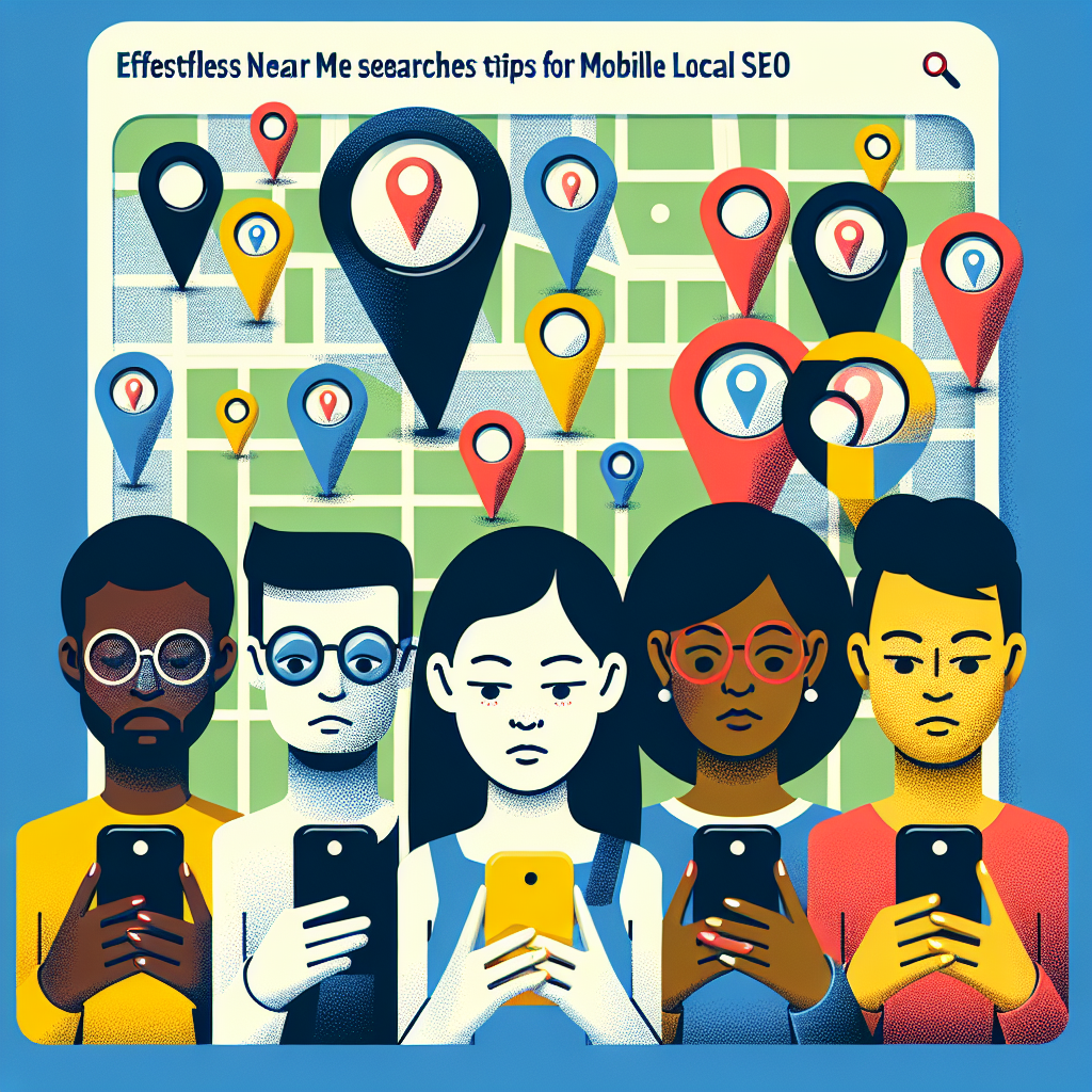 Illustration of Mobile Local SEO: Must-Have Tips for Effortless Near Me Searches